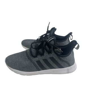 adidas Women's Cloudfoam Pure 2.0 Running Shoes, Black/Black/White Size 10